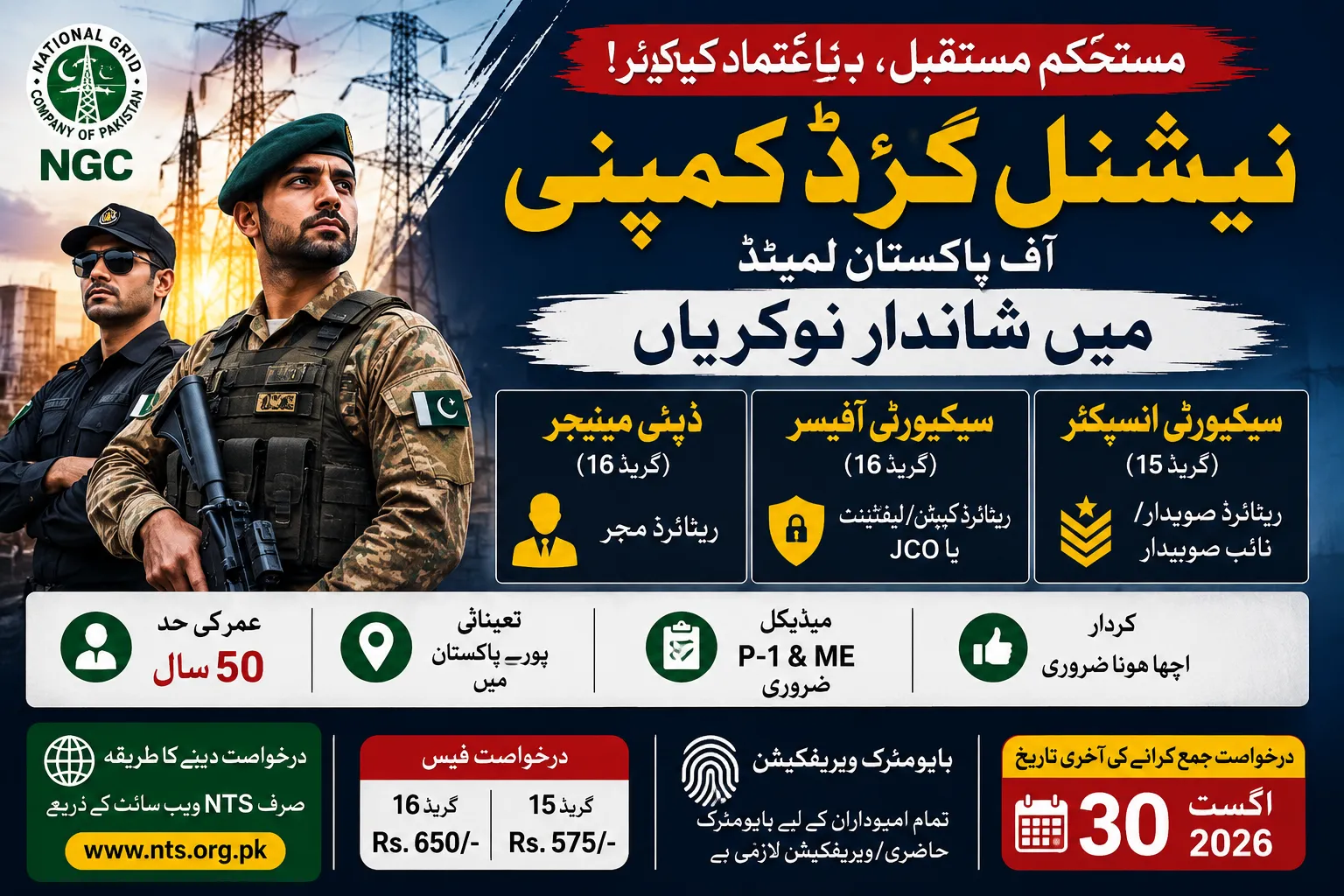 Nationa Grid Company Jobs 2026 online apply