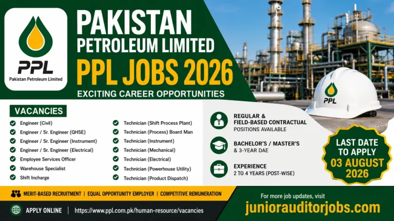 Pakistan Petroleum Limited PPL Jobs 2026 Apply Online