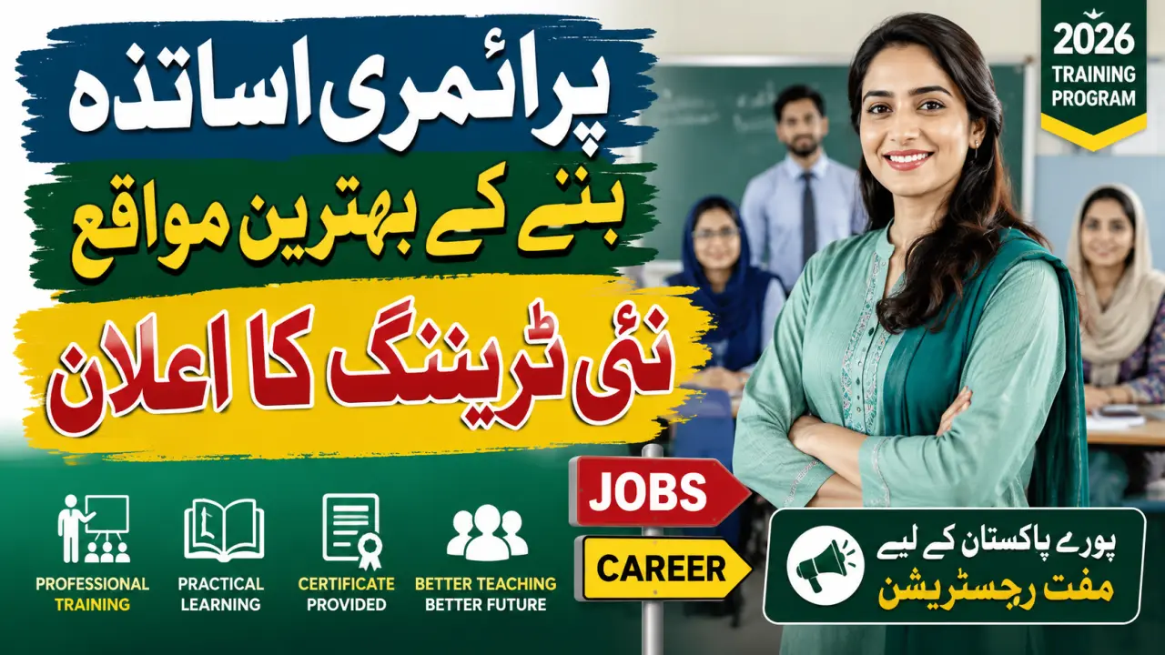 Primary Teacher Jobs 2026 through AEP Teacher Training Program